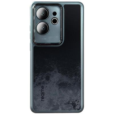 适用于realme真我gt6新款自带镜头膜手机壳gtneo6保护套gtneo6se透明黑硅胶镜头全包gt6pro防摔软磨砂防滑边