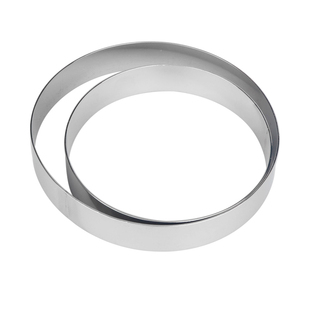 高3cm 不锈钢圆形班戟米糕煎饼烙饼发糕钢圈千层切模塔圈电饼铛