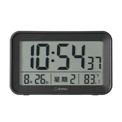 dretec日本多利科电子闹钟起床神器大音量数字显示时间学生台钟