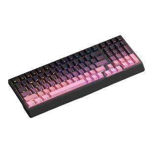 锐蚁F99Pro机械键盘无线三模98配列蓝牙办公电竞游戏键盘红轴茶轴
