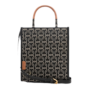 CYWE小包包女2026新款单肩托特包小众设计师老花琴谱包斜挎手提包