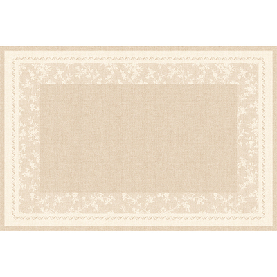 yulive客厅奶油风免洗可擦地毯