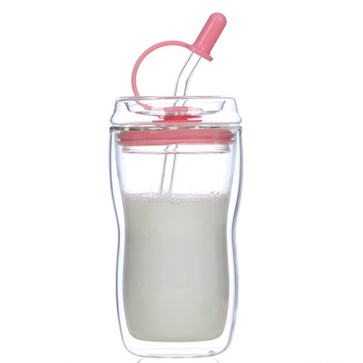 耐热玻璃保温孕妇产妇儿童杯子