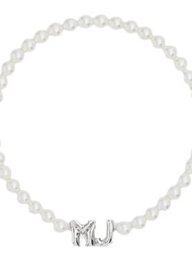 新品MarcJacobs金属字母项链