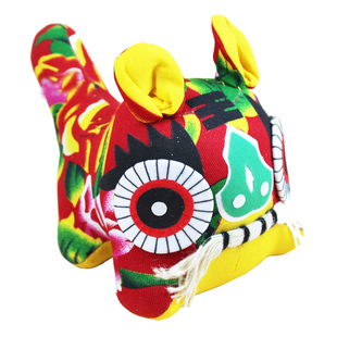 纯手工布老虎材料包手工布艺diy布玩偶DIY材料儿童学校手工课作业