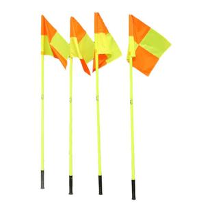 足球角旗标志杆绕杆学校足球场地训练装备扎地角旗