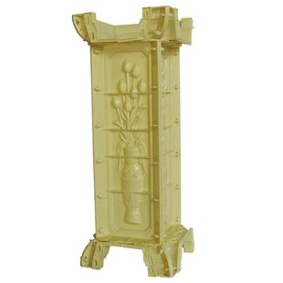 水泥栏杆转角柱模具间隔柱阳台护栏四通柱方墩大柱罗马柱柱墩模板