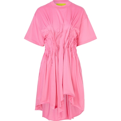 【折扣】Marques' Almeida 女棉质迷你V领裙连衣裙