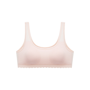 适合12至15岁发育期女生曼妮芬棉质生活初中生纯棉抗菌杯少女文胸