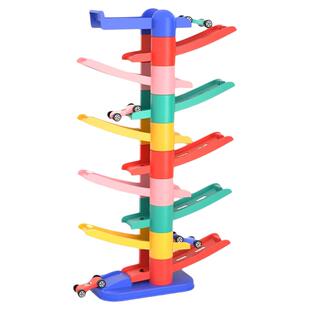 儿童惯性滑翔轨道小汽车宝宝益智玩具6滑行车男女孩生日礼物1-3岁