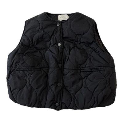 男童棉马甲秋冬装外穿儿童保暖背心2025款女小童宝宝冬装薄棉坎肩