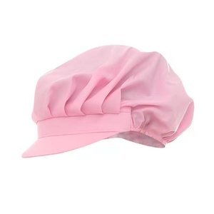 厨师帽劳保餐饮食品厂工作帽女防尘帽子女无尘车间食堂透气网帽夏