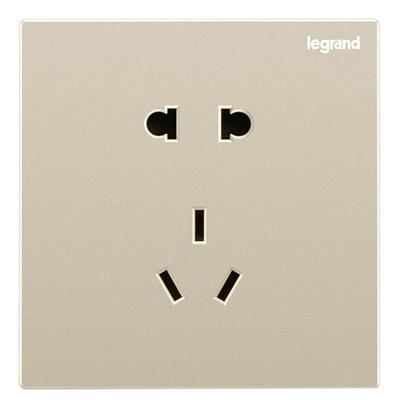 罗格朗多孔带LED开关插座面板