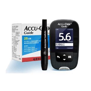 罗氏智航家用高精准测血糖糖尿病检测医用低痛原装进口血糖仪套机