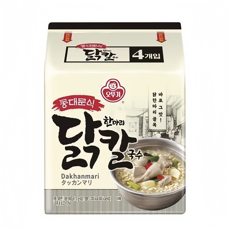 韩国东大门一只鸡非油炸拉面4袋