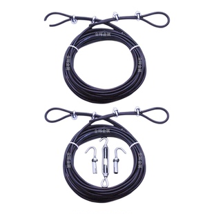 水泵专用吊绳晾衣绳晒被绳包塑钢丝绳子遮阳网葡萄架大棚养殖拉线