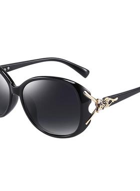 墨镜女夏时尚妈妈款偏光大脸开车