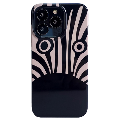 可爱斑马防摔菲林手机壳