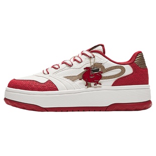 安踏晴风丨好事发生女板鞋新年配色冬季新款休闲运动鞋122618034