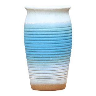 多肉花盆老桩高筒粗陶悬崖陶瓷高桩绿植盆家用花瓶陶罐疯狂促销