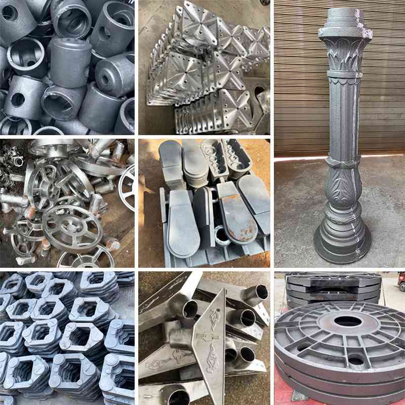 浇筑生铁铸造件球铁浇筑泡沫模木模104纯铝模消失模铸造浇筑模具