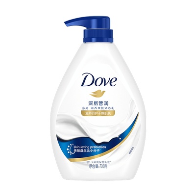 多芬清爽保湿花果香沐浴露持续留香男女士清洁乳液官方正品