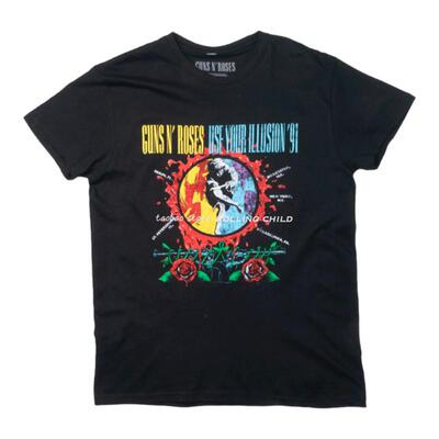 正版GunsNRoses短袖T恤现行版