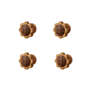 木町进门玄关墙壁挂衣钩强力粘胶免打孔衣帽承重架高档实木挂衣钩