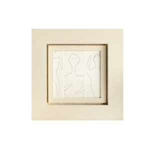 空合 现代简约奶油风空间软装装饰画 卧室书房客厅走廊民宿挂画