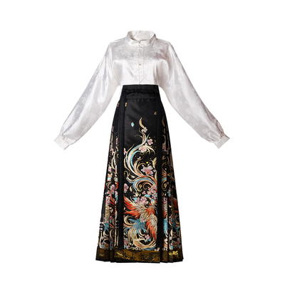 明制织金妆花马面裙套装汉服女