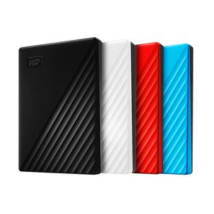 WD西部数据移动硬盘4t加密正品外接电脑手机外置存储4tb备份官方