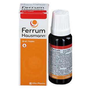 德国Ferrum铁剂儿童婴幼儿宝宝孕妇补铁口服液香草滴剂德铁百亿