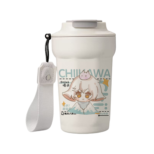 sky光遇周边保温杯白鸟正太小兔子原创同人谷子不锈钢咖啡水杯子