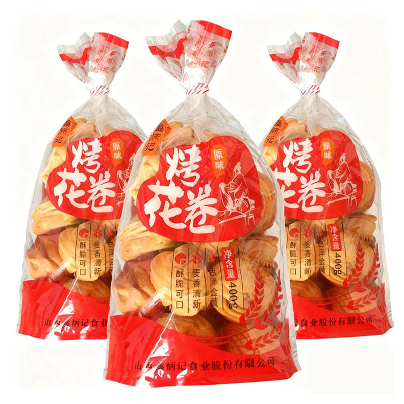 鑫炳记袋装原味烤馍400克