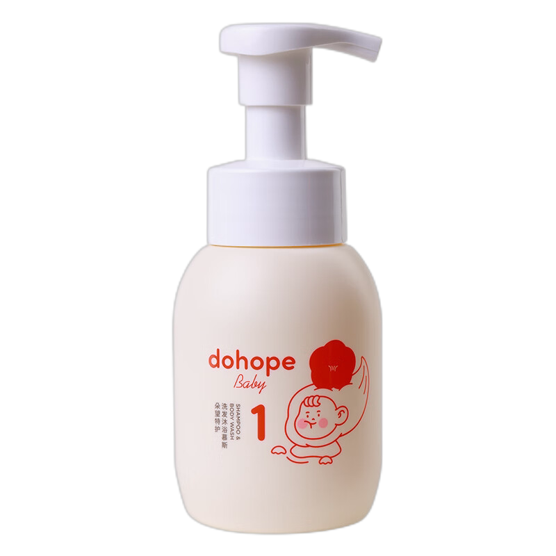 朵望特护洗沐二合一新生儿沐浴露230ml