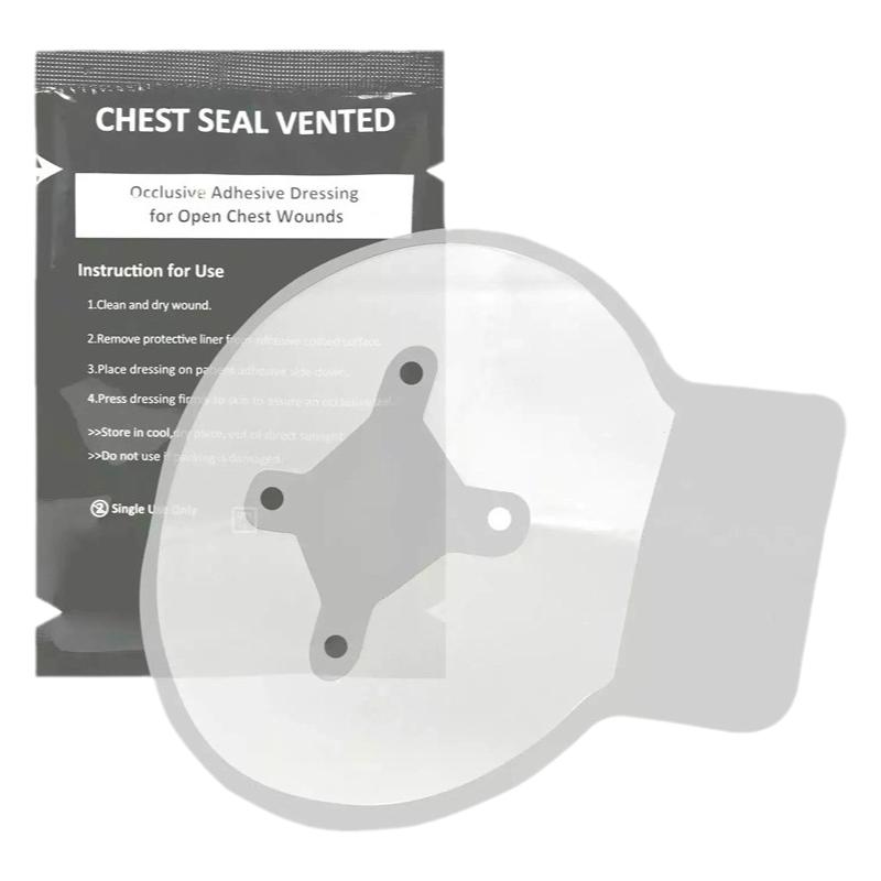 促销包邮chest seal vented 密封胸腔贴 有孔无孔 户外救生装备