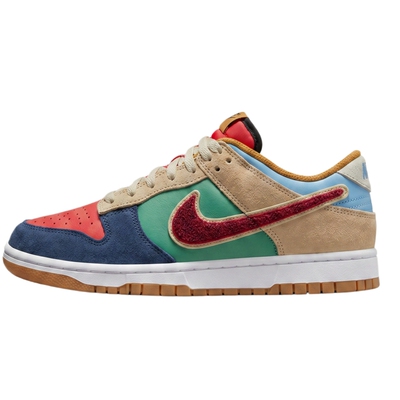 NIKE耐克大童秋季DUNK LOW BG拼接撞色运动休闲鞋板鞋IV6203-410