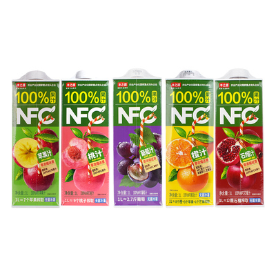丰之源100%NFC葡萄汁1升非浓缩