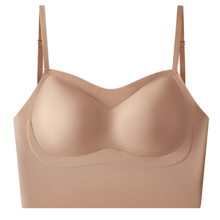 U型美背吊带背心女2025年新款爆款带胸垫文胸一体夏外穿露背内衣