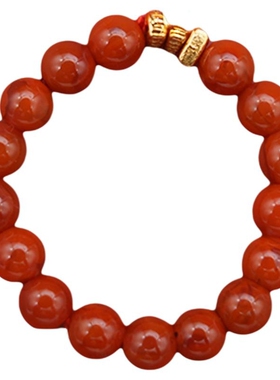 灵隐「鸿运当头」南红玛瑙戒指