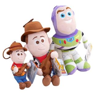 迪士尼正版巴斯光年胡迪公仔挂件书包钥匙扣挂饰儿童女孩生日礼物