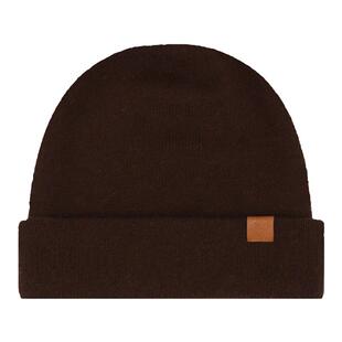 ELLE HOMME100%羊毛针织帽男士秋冬季保暖护耳双层加厚毛线帽冷帽