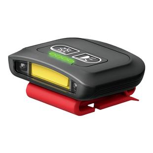 2025新款夜钓头灯钓鱼专用感应帽檐灯头戴式户外夹帽灯充电强光亮