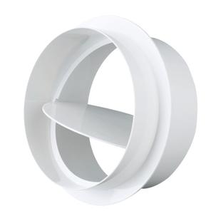 欧芬琦 PVC圆形管道止回阀110单向阀160卫生间浴霸油烟机止逆阀