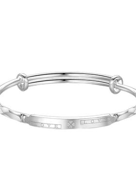 LOVE手镯纯银手环摩天轮999足银