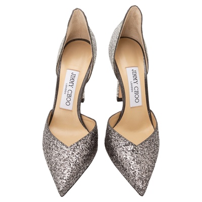 JIMMY CHOO周仰杰春夏气质尖头女士细跟高跟鞋银泰 301604