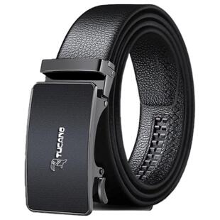 啄木鸟皮带男士真皮2024新款腰带男正品牛皮商务潮年轻人裤带大小