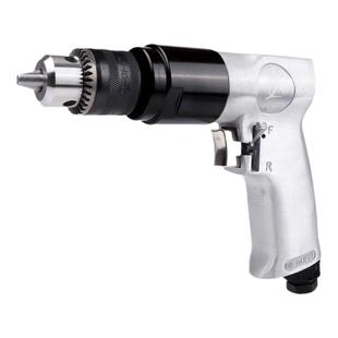 ULEMA气动手枪式气钻3/8气动钻机带正反转手枪型木工风动钻孔机