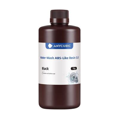 Anycubic/纵维立方 水洗类ABS树脂 3.0 可水洗免酒精低气味高流动性高精度低收缩光固化光敏树脂