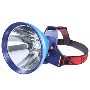 聚光强光远射头灯散光12V-24V外接电瓶式带稳压户外夜间作业防水